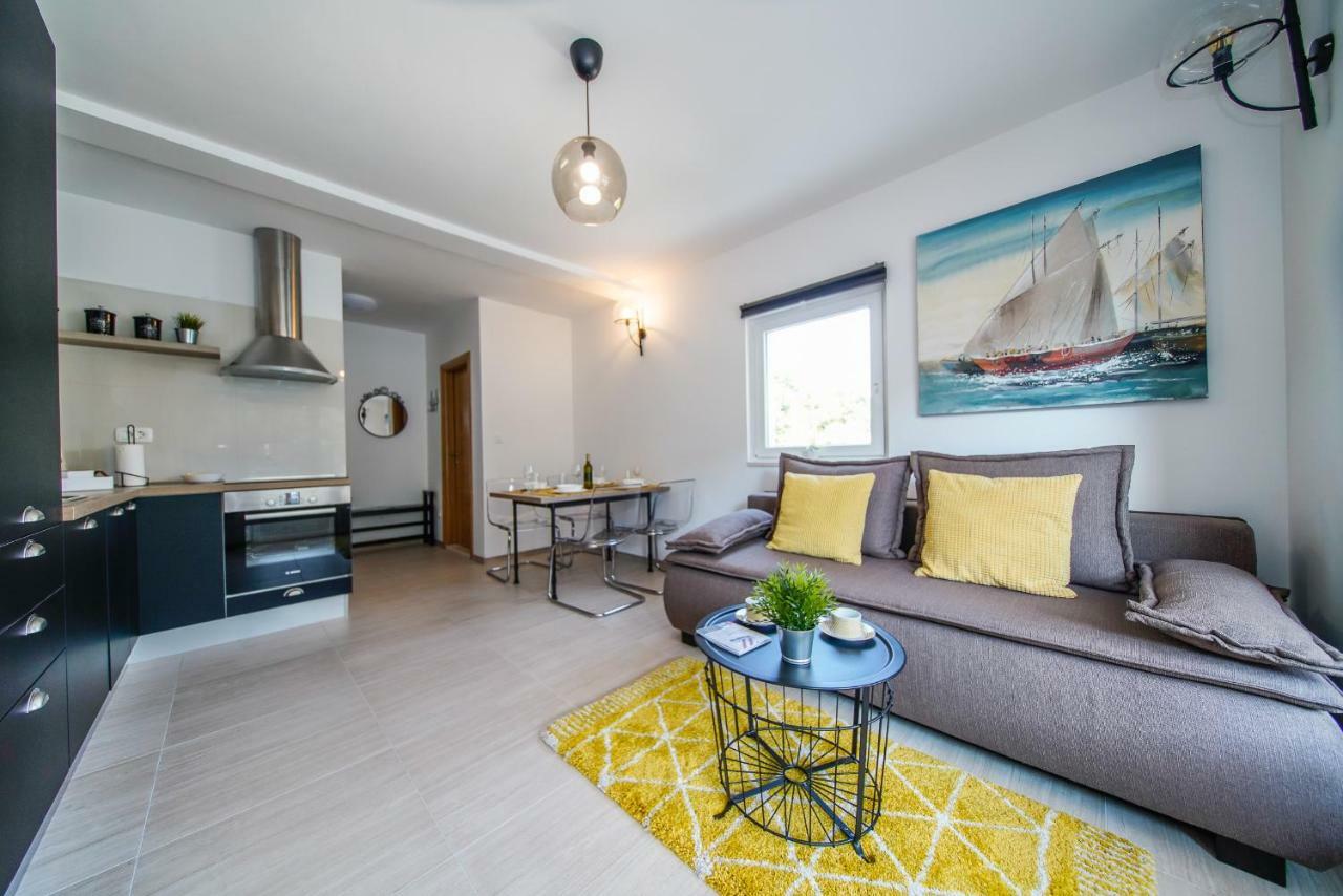 Apartmani Ponta Ston Bagian luar foto