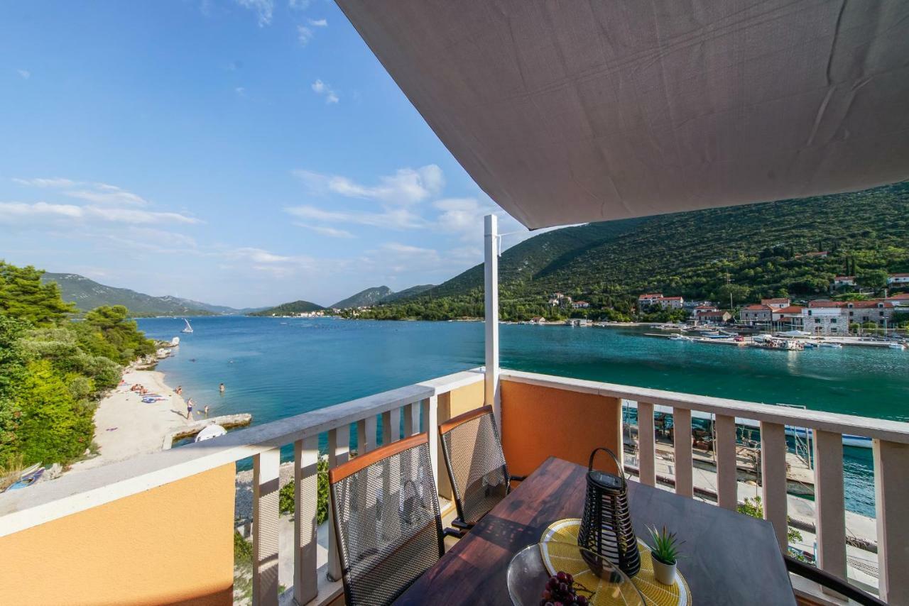 Apartmani Ponta Ston Bagian luar foto